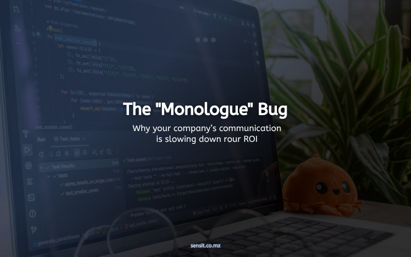 Read more about the article The “Monologue” Bug: Why your company’s communication is slowing down rour ROI
